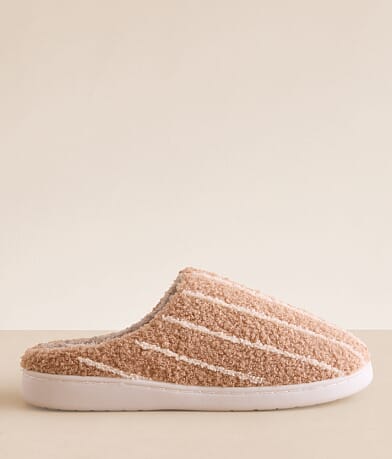 Mia Ditza Striped Slipper front view