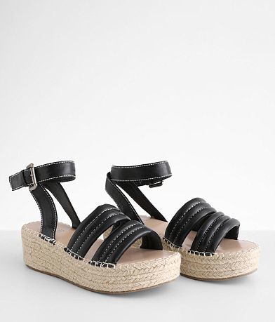 BKE Espadrille Flatform Sandal misc detail 1 view