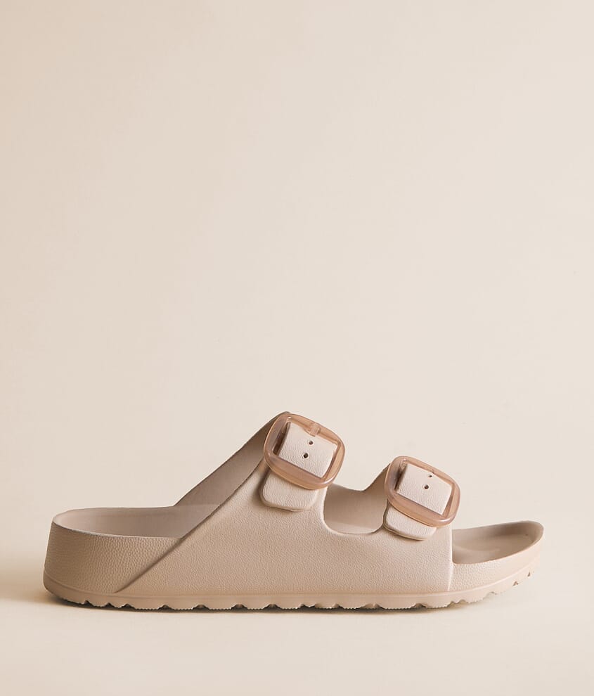 Mia Jazy Double Strap Sandal - Women's Shoes in Sand | Buckle