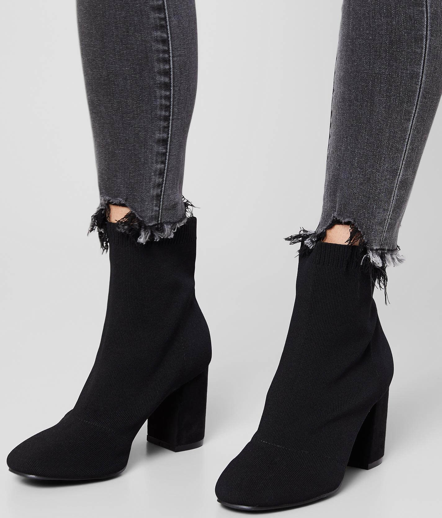 sock ankle boots