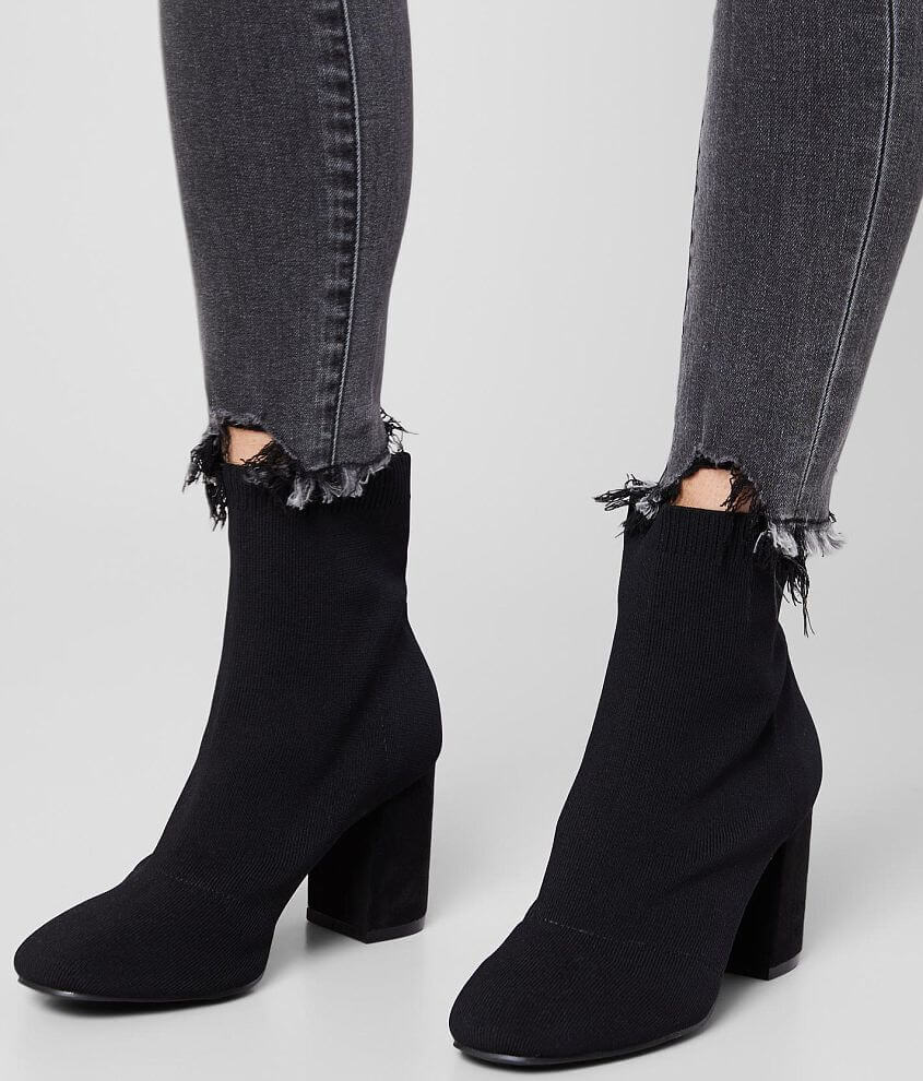 Mia Erika Sock Ankle Boot - Women's Shoes in Black | Buckle