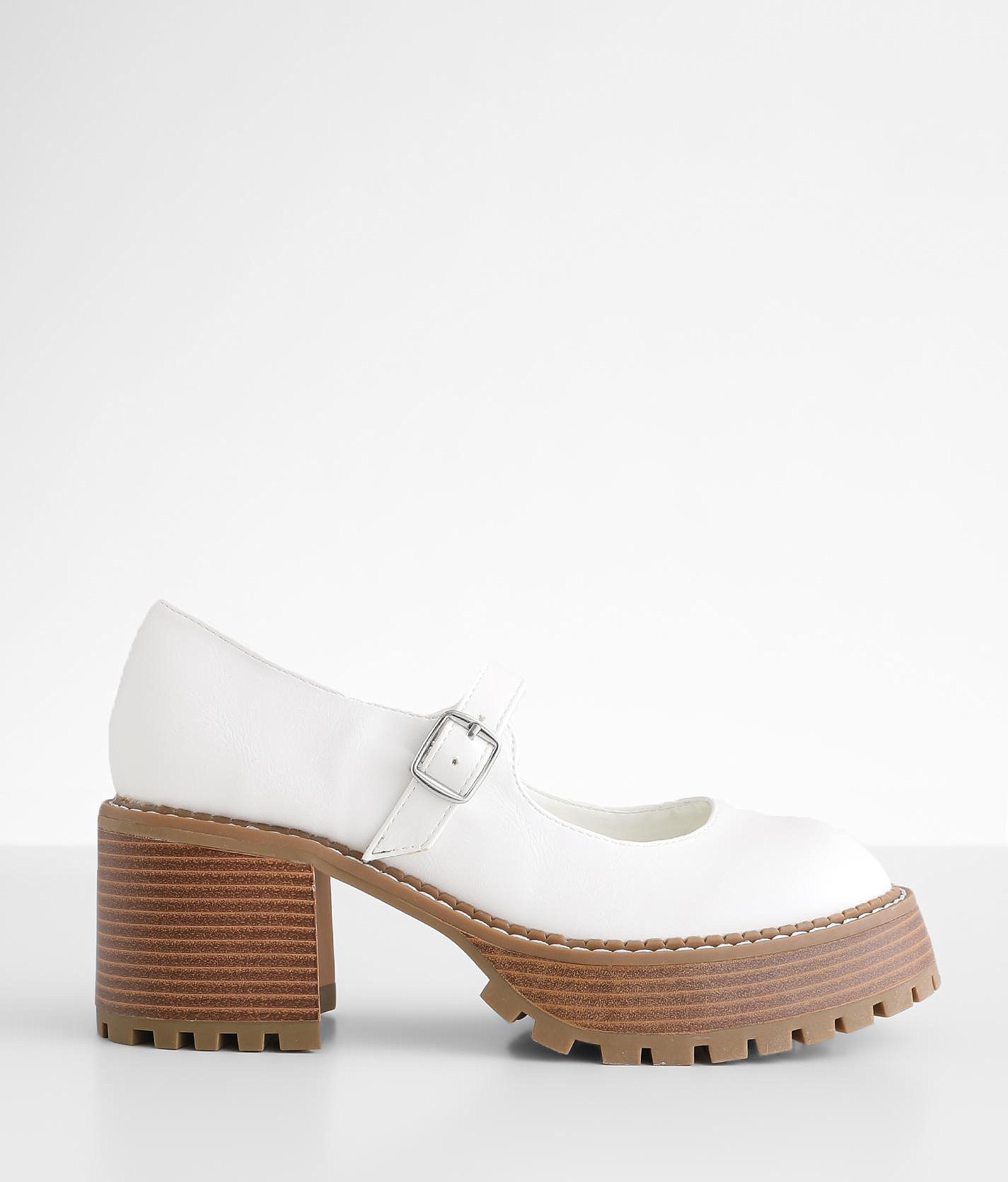 mary jane platform clogs