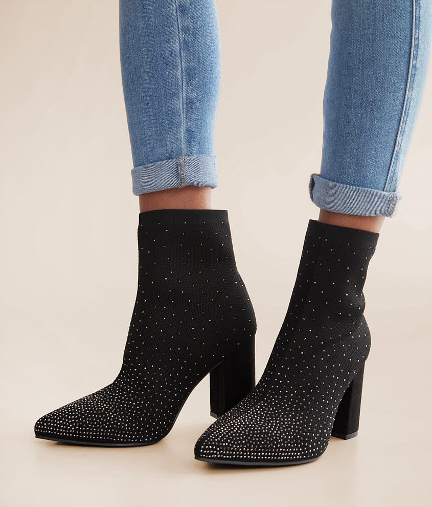 Rhinestone Ankle Boot