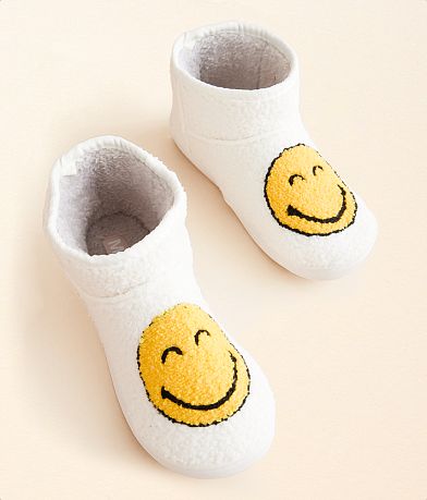 Mia Chill Smiley Slipper Boot front view