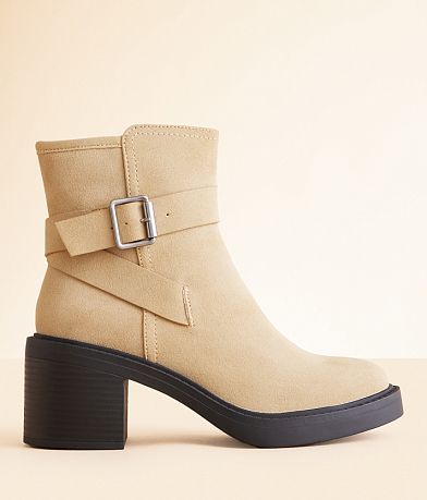 Mia sarah lace up wedge bootie hotsell