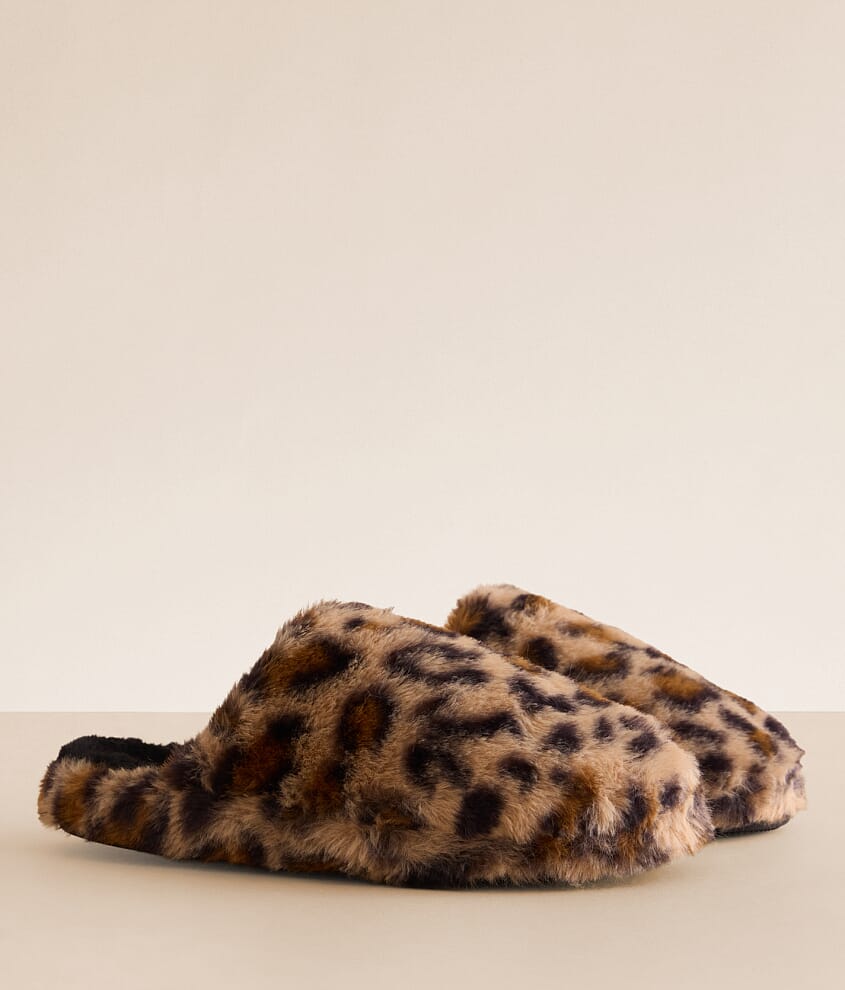 Sled Leopard Slipper