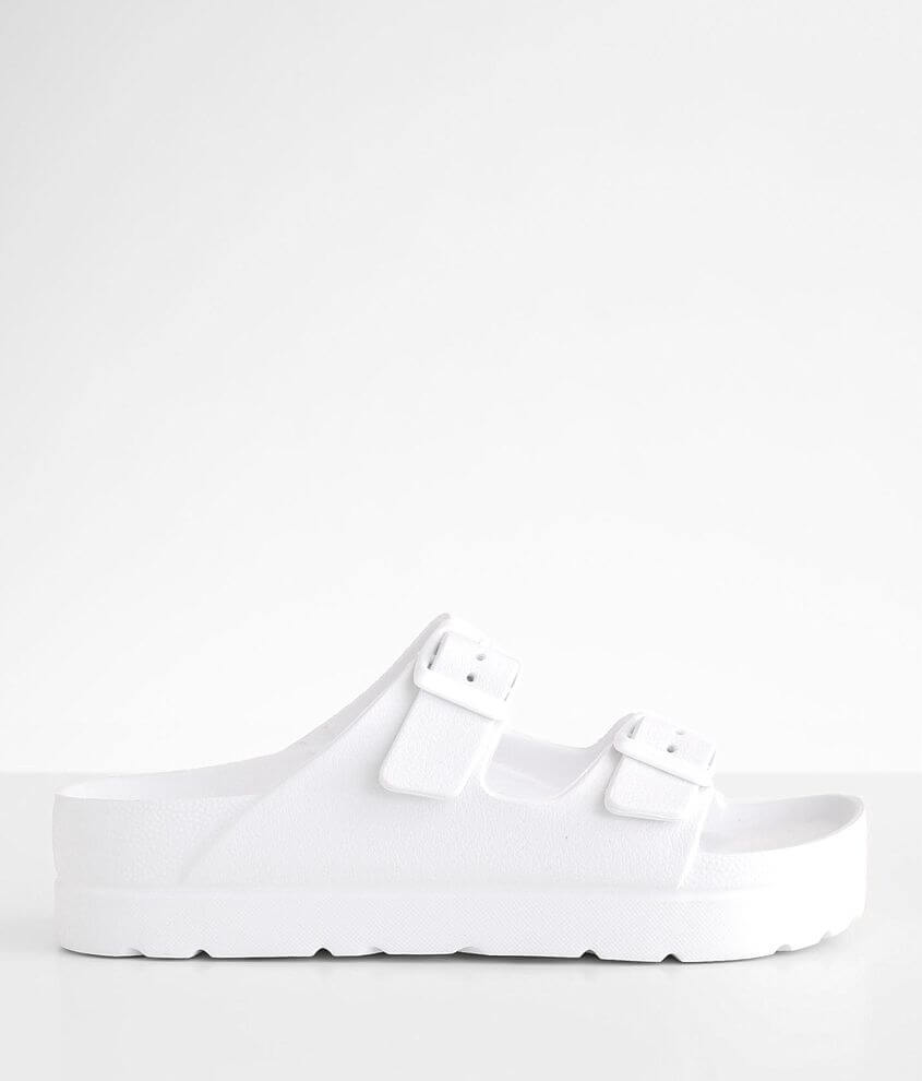 Mia Kiana Flatform Sandal - Women's Shoes in White | Buckle