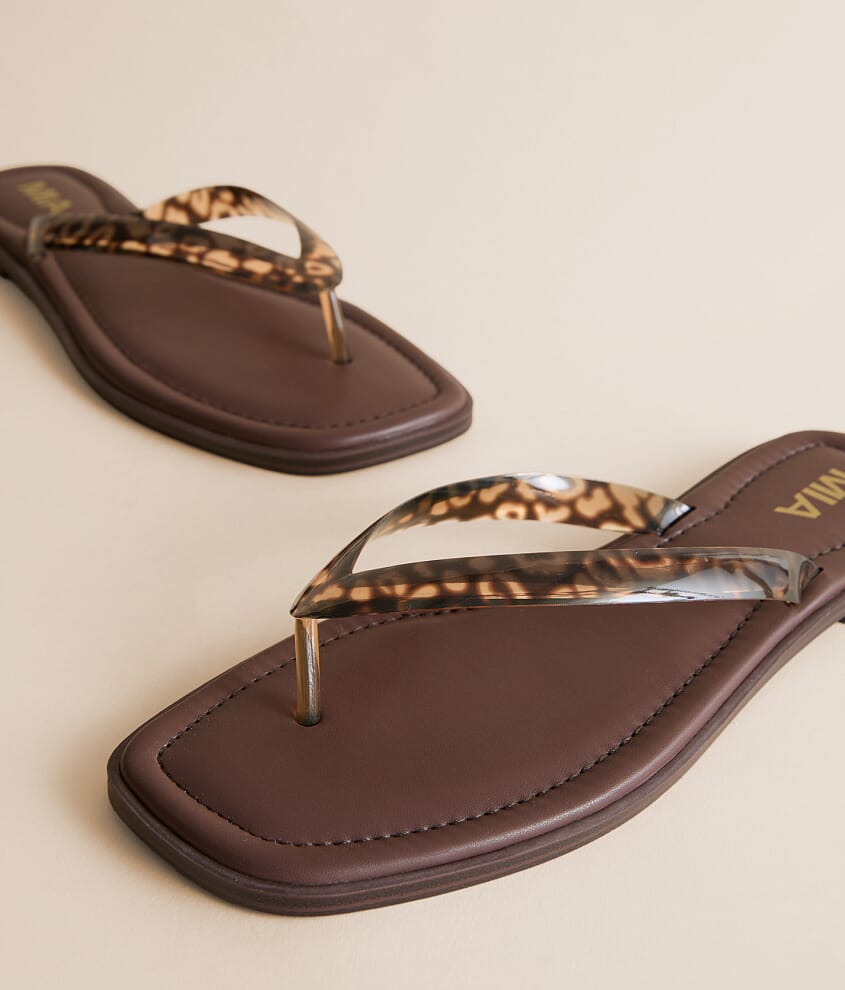 Alexiss Leopard Print Flip Flop - thumbnail 5