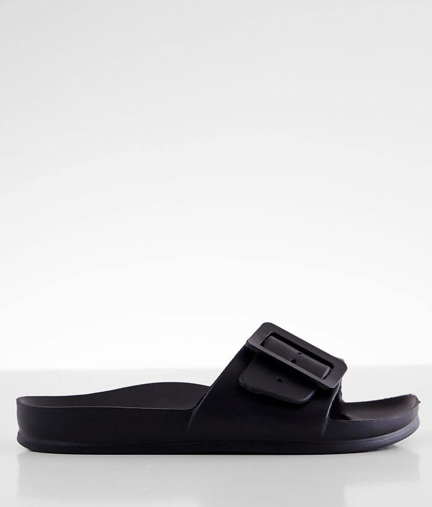 Mia Fiji Strappy Sandal Women s Shoes in Black Buckle