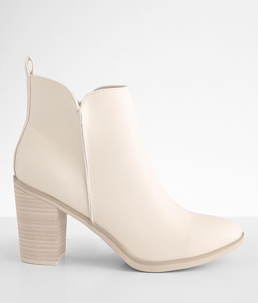 Bone colored sale booties