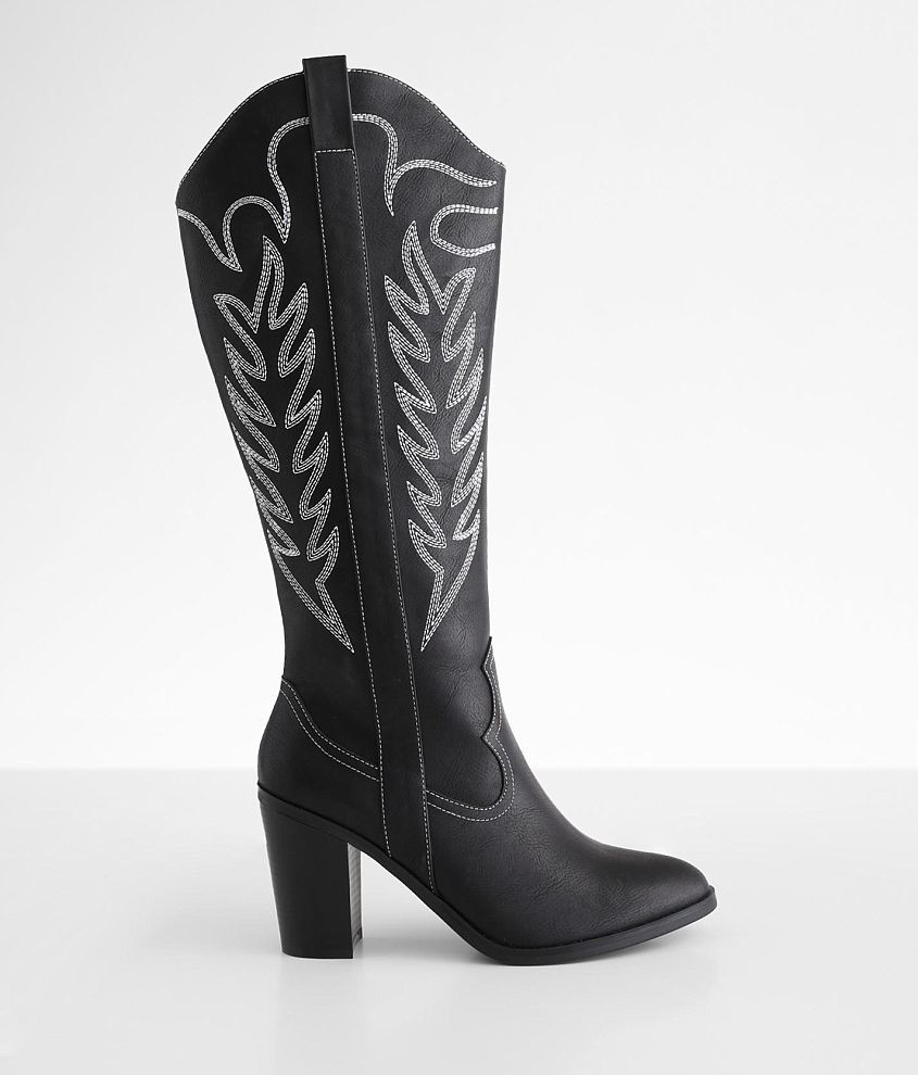 Mia Dakota Tall Western Boot - Women's Shoes in Black | Buckle