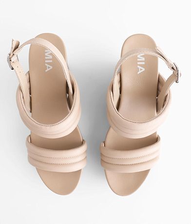 Mia Lizah Wedge Sandal misc detail 3 view