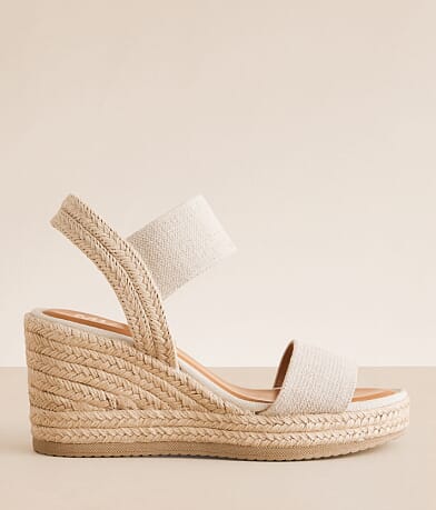 Mia Brittni Wedge Sandal front view