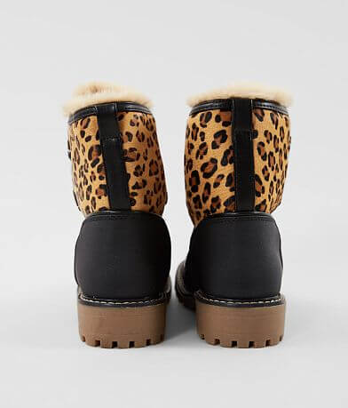 Mia Misha Leopard Leather Boot misc detail 2 view