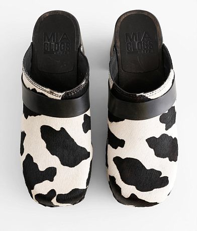 Mia Karlie Leather Heeled Clog Mule MISC_DETAIL_3