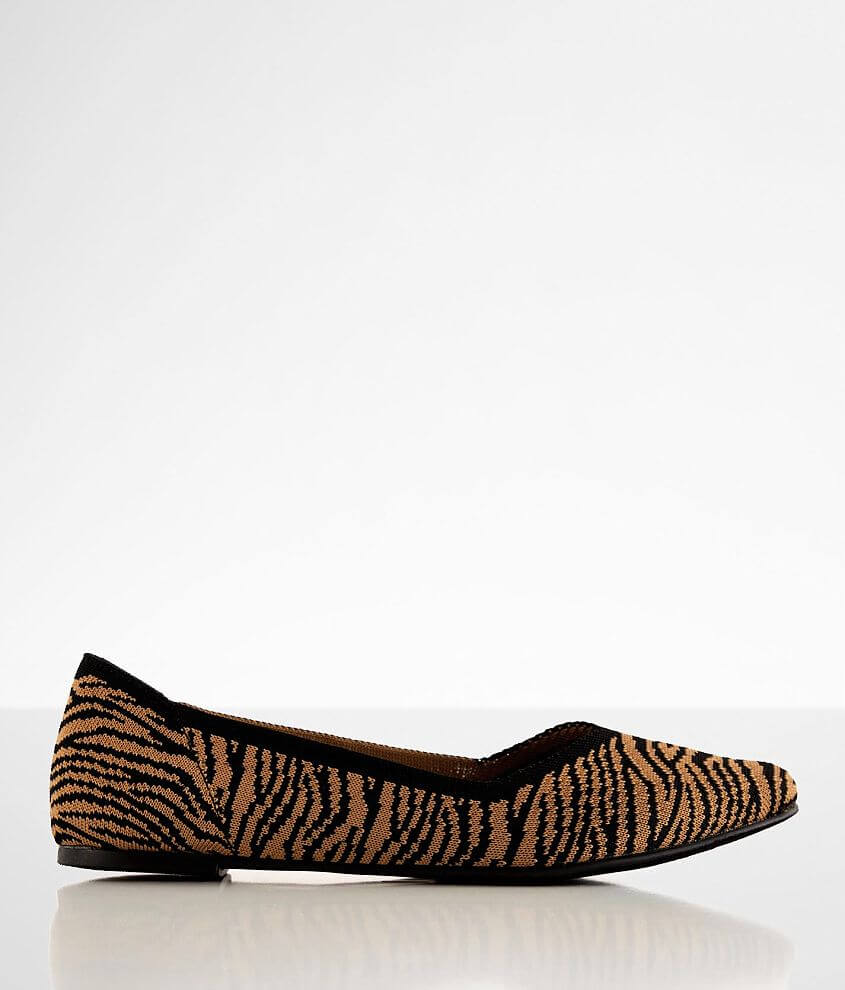 Mia Kerri Zebra Slip-On Shoe front view