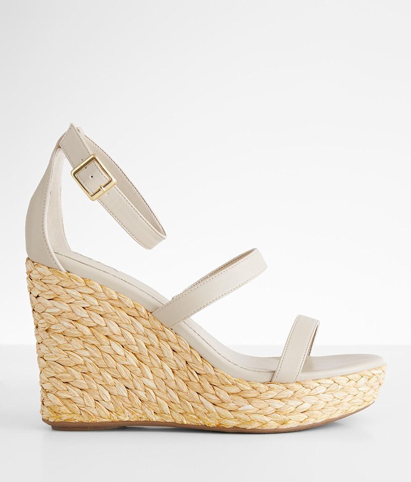 Mia Carinna Wedge Sandal Women s Shoes in Natural Buckle