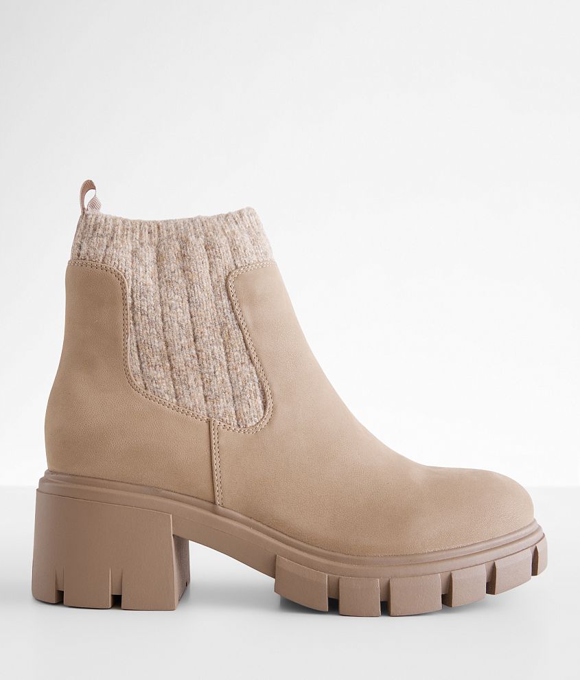 Mia Madisyn Lug Ankle Boot front view