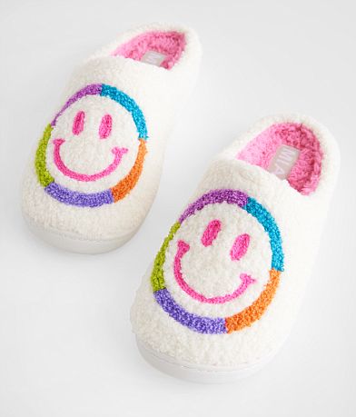 Mia Cozi Smiley Slipper front view