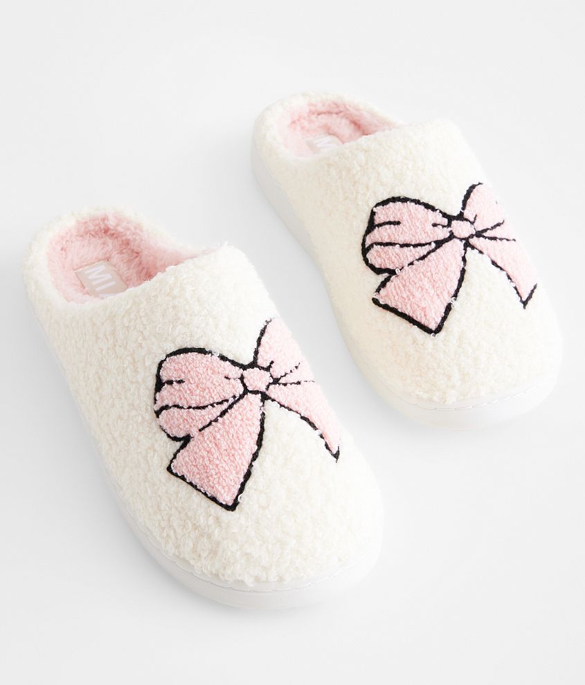 Mia Cozi Bow Slipper front view