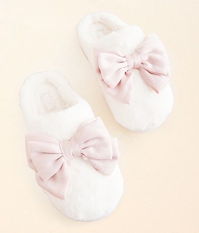 Mia Cozi Bow Slipper front view
