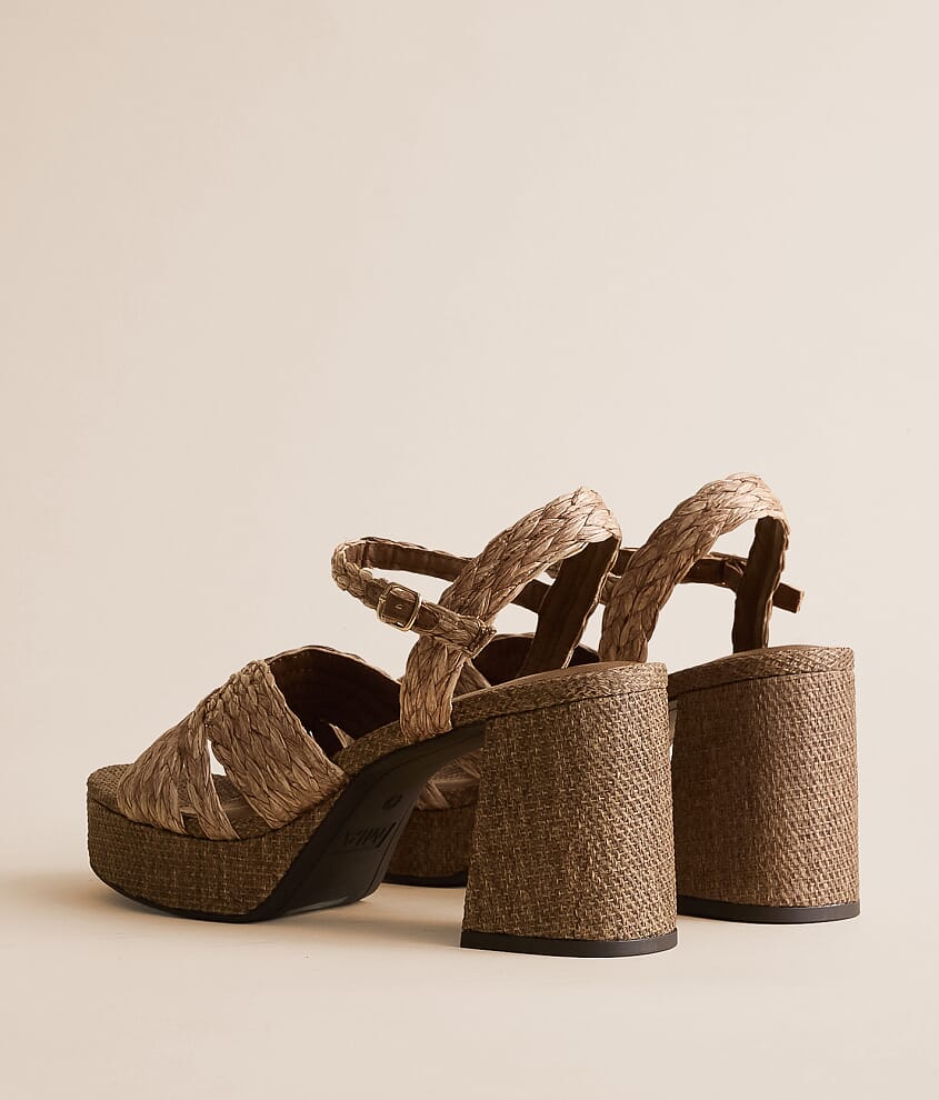 Romani Raffia Heeled Sandal