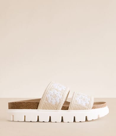 Mia Lilibet Crochet Sandal front view