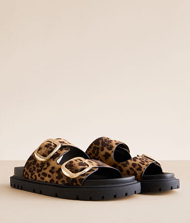 Mia Genn Leopard Print Sandal misc detail 1 view
