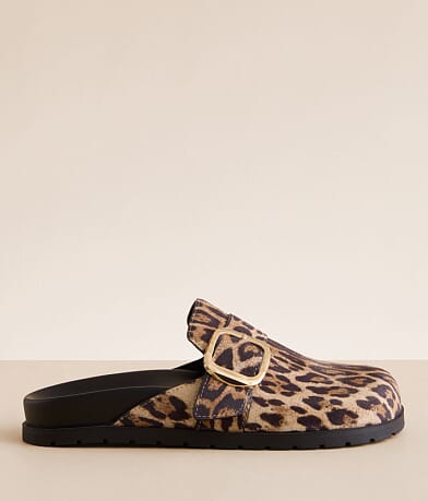Mia Neah Big Buckle Clog front view
