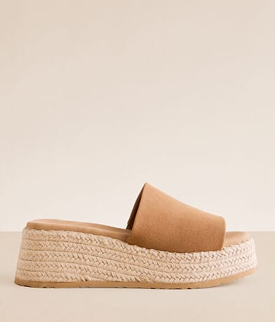 Mia Florennce Platform Wedge Sandal front view