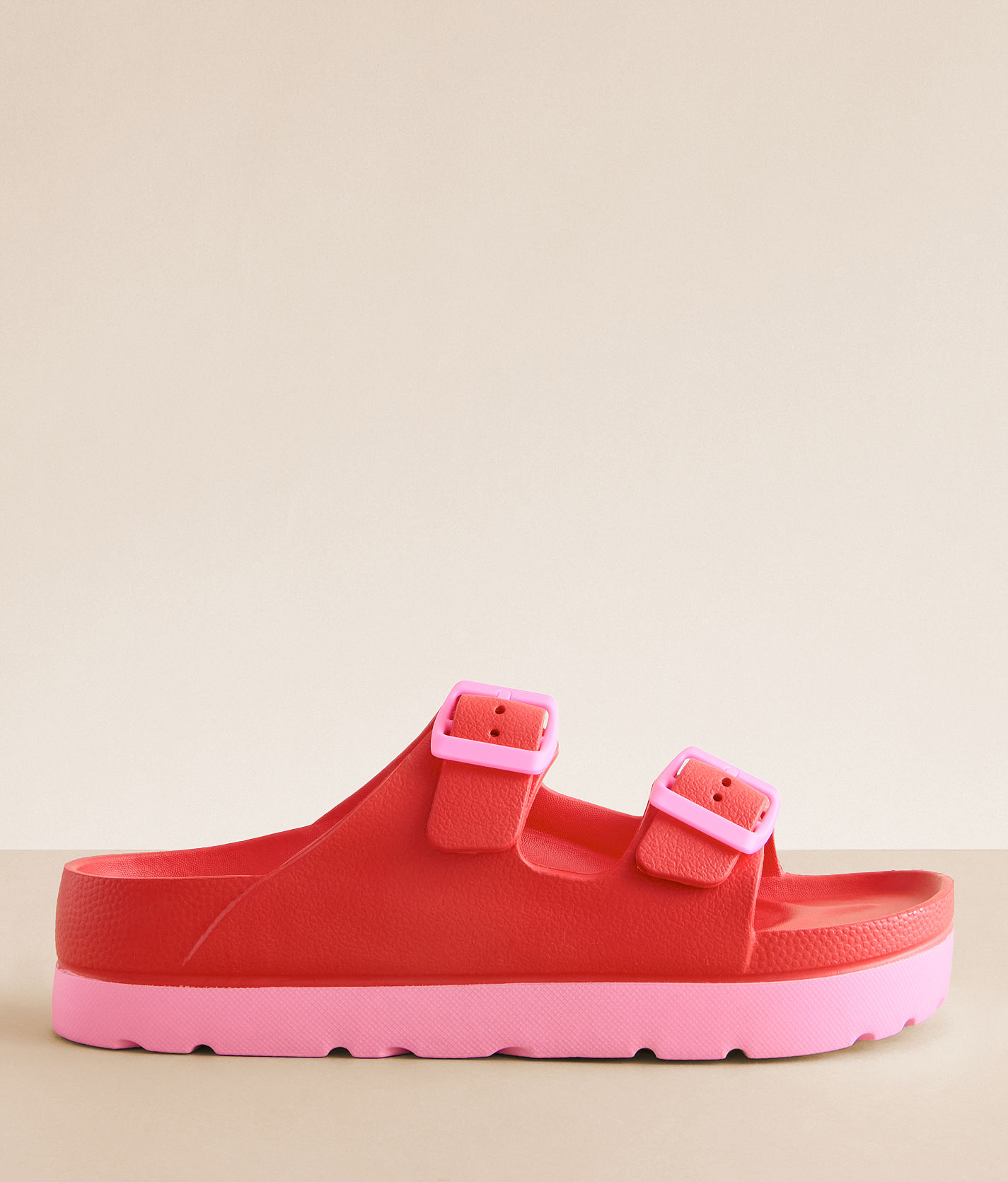 Mia Kota Two Tone Sandal - Women's Shoes in Red Blush | Buckle