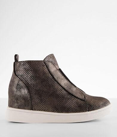 Mia Girls - Gracey Metallic Wedge Shoe front view