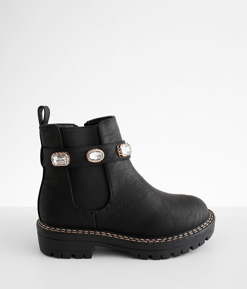 Girls - Mia Luca Lug Ankle Boot front view