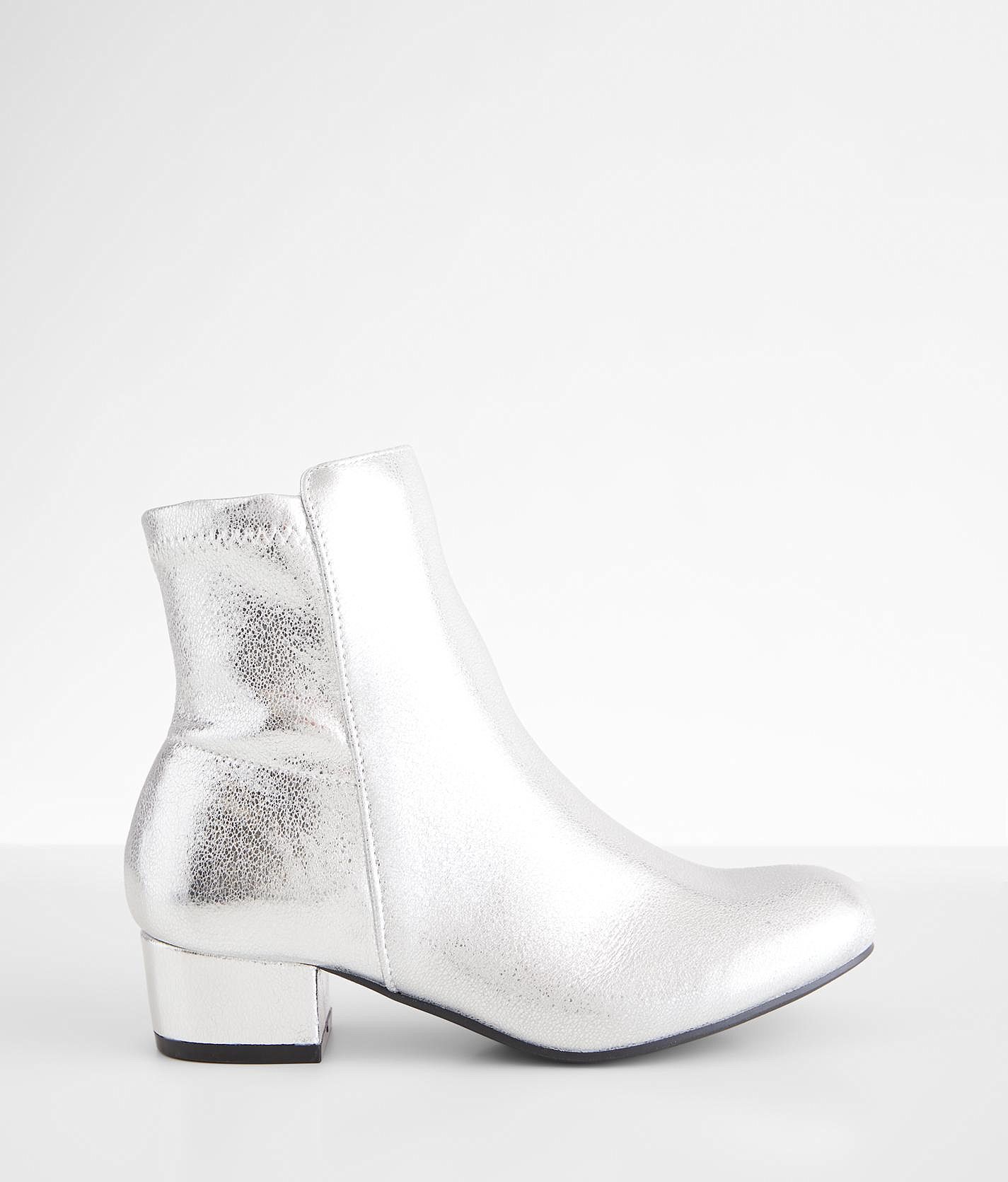 Girls silver ankle clearance boots