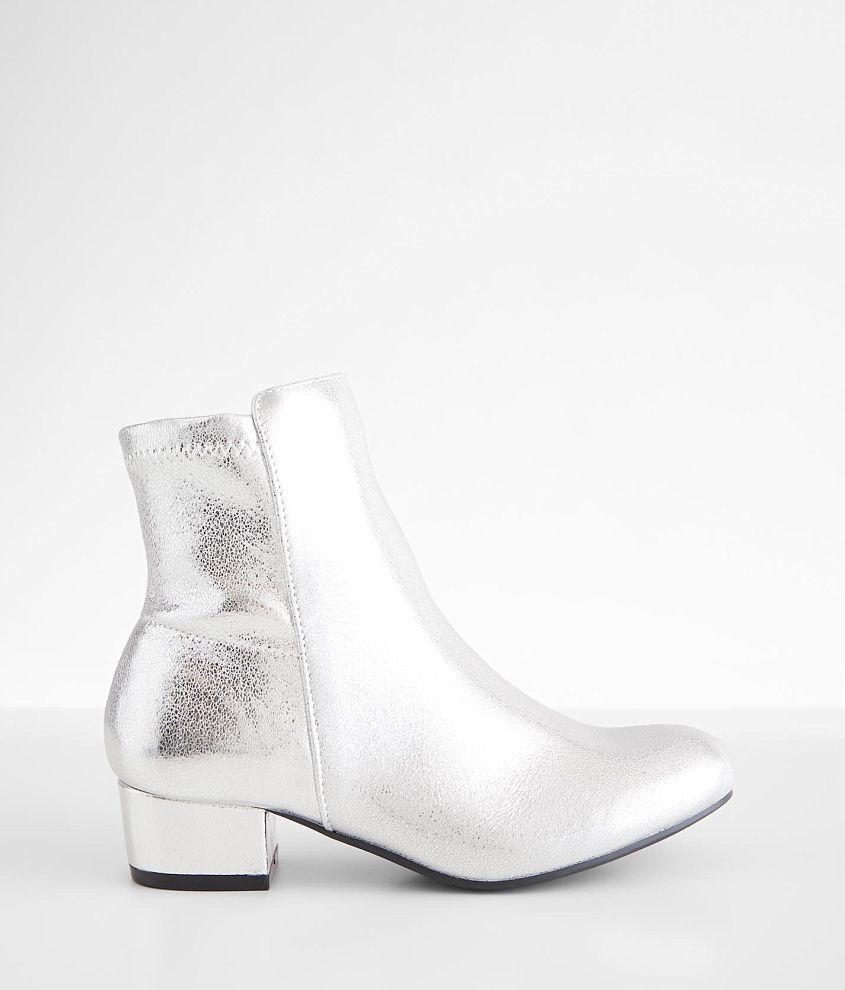 Metallic boots for girls hotsell