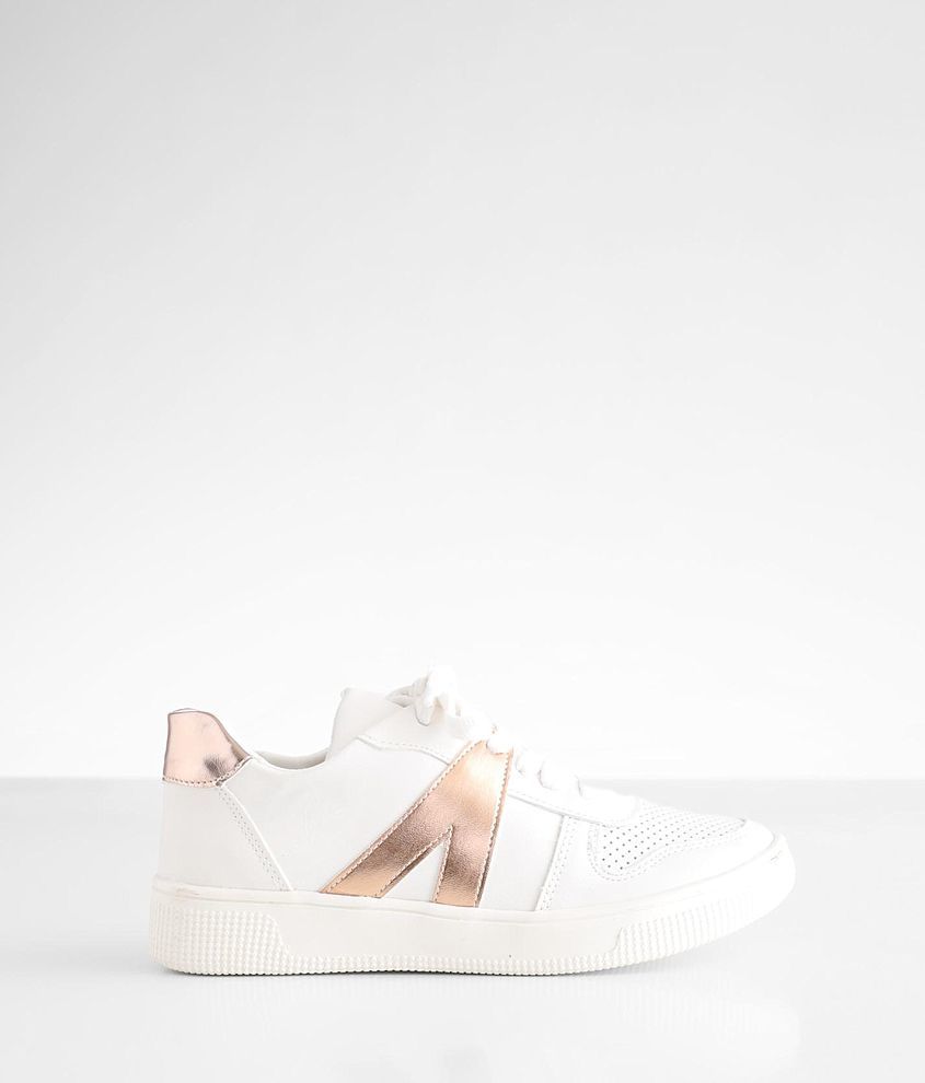 Girls - Mia Courtnee Perforated Sneaker front view
