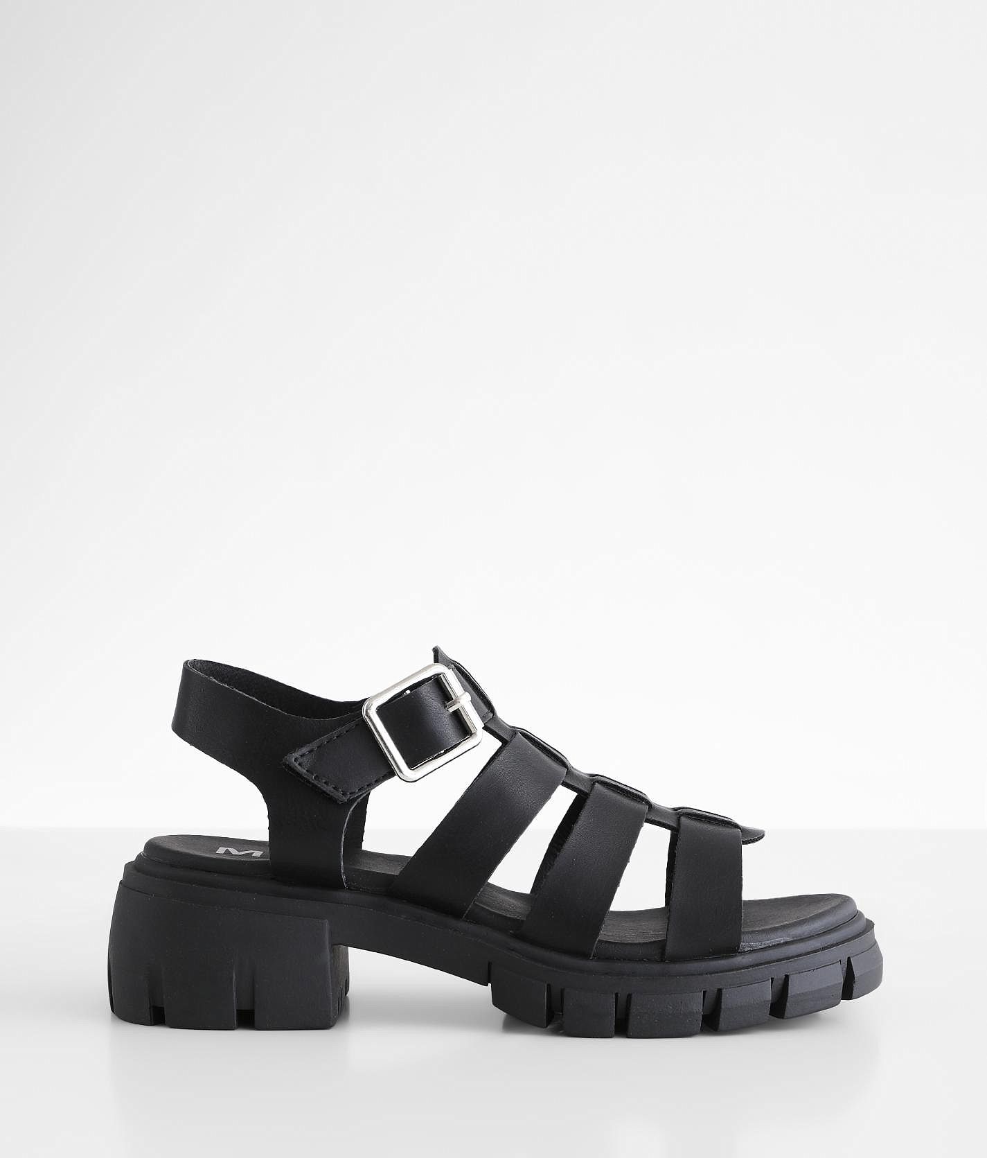 【PORTERNA】Evin strappy sandals Strappy sandals with open toe in black leather | WENDEL | Jonak