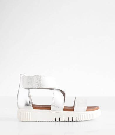 Mia Girls - Minka Metallic Flatform Sandal front view