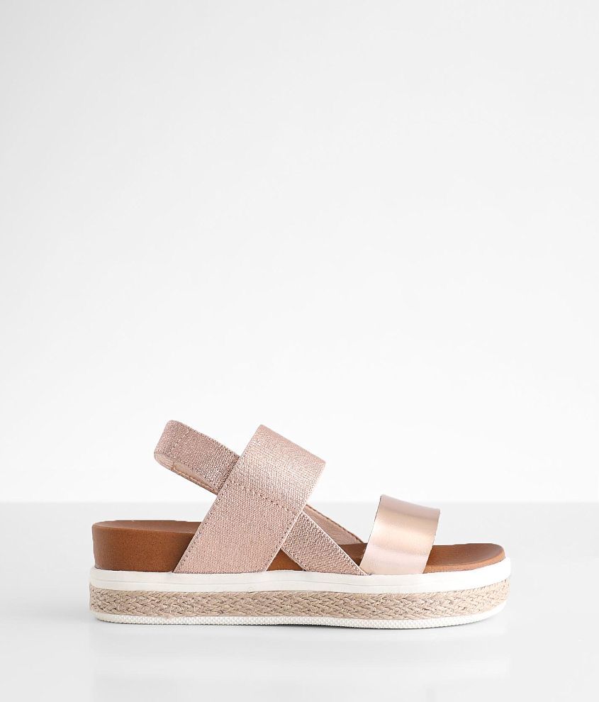 Mia store metallic sandals