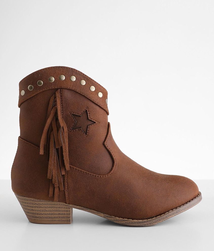 Girls - Mia Fresya Western Ankle Boot front view