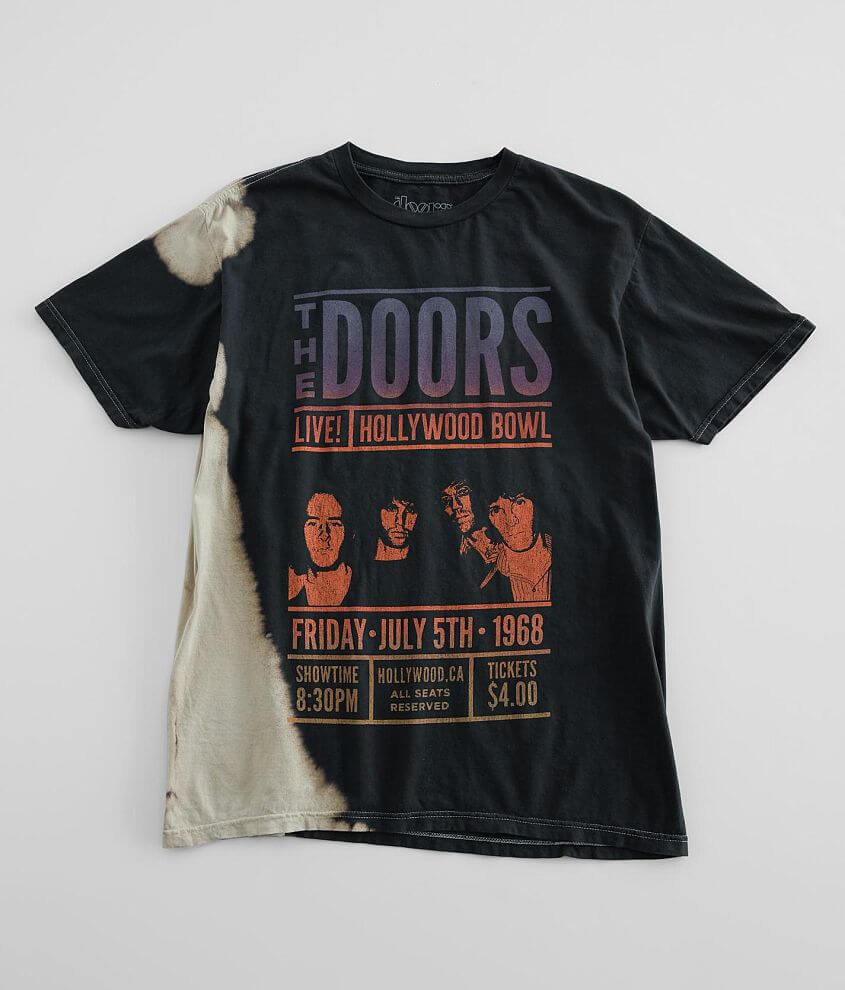 The Doors® Hollywood Bowl Concert T-Shirt - Women's T-Shirts in Black ...