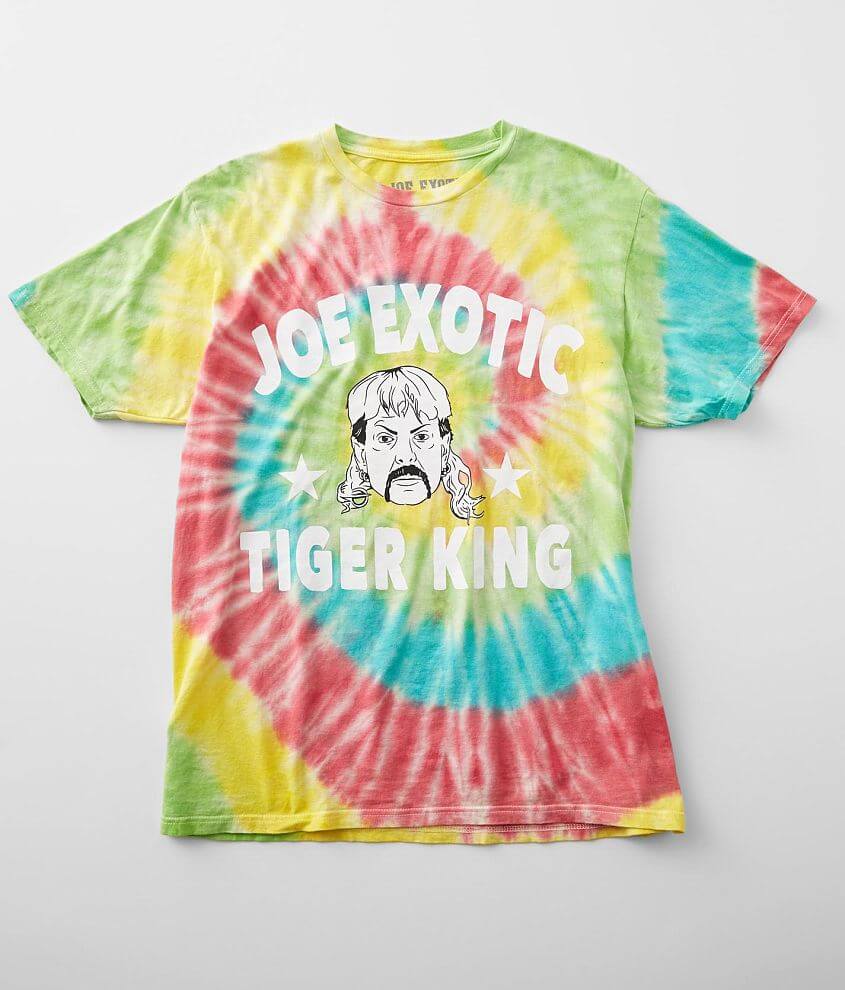 Joe Exotic Tie Dye T-Shirt front view