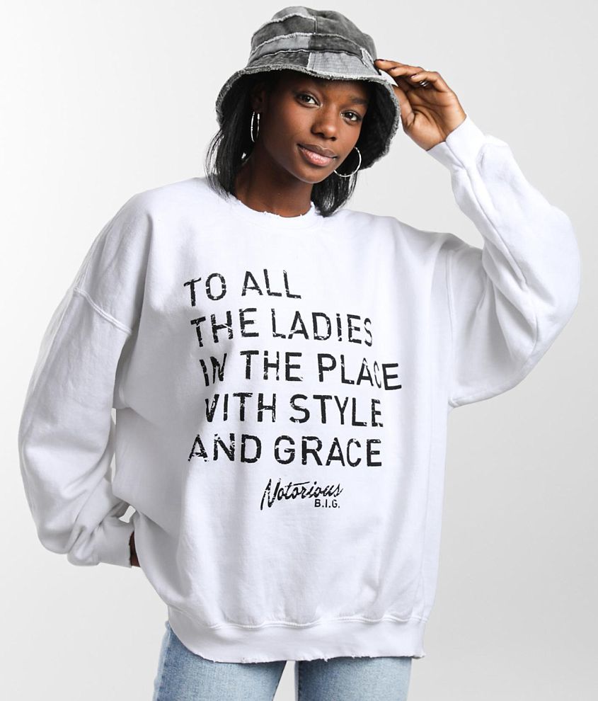 Biggie Smalls To All The Ladies Band Pullover front view