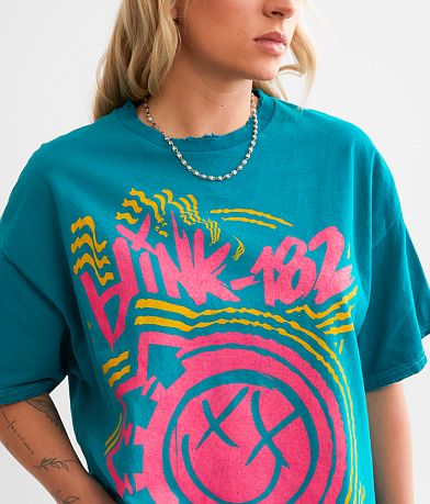Merch Traffic blink-182 Smiley Band T-Shirt MISC_DETAIL_1