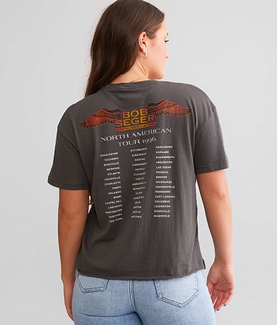 Merch Traffic Bob Seger &amp; The Silver Bullet Band T-Shirt BACK