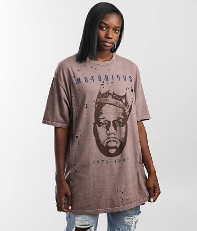 The Notorious B.I.G. Oversized T-Shirt - One Size full right side view