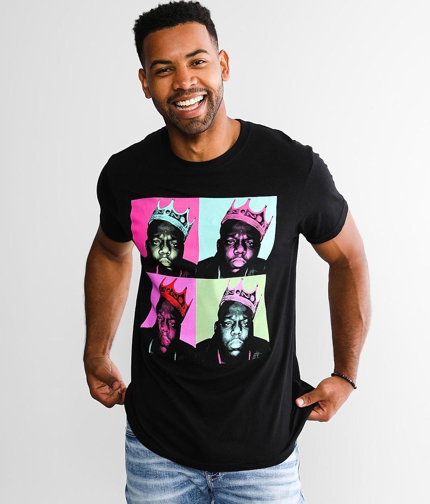 The Notorious B.I.G. Biggie T-Shirt - Men's T-Shirts in Black | Buckle