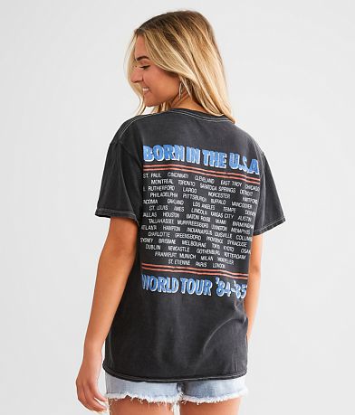 Merch Traffic Bruce Springsteen Band T-Shirt BACK