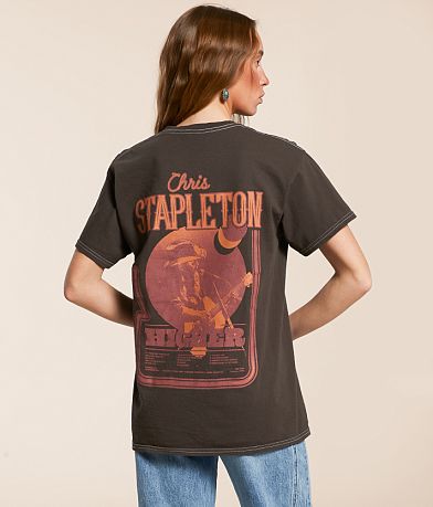 Merch Traffic Chris Stapleton Band T-Shirt BACK