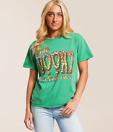 Merch Traffic The Doors 1968 Tour Oversized Band T-Shirt front view